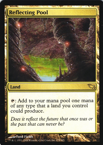 中古MTG【SHM】反射池 / Reflecting Pool《英》（MTG/マジック:ザ・ギャザリング）【管理:M0856A】