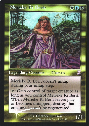 中古MTG【TSB】[Foil] メリーキ・リ・ベリット / Merieke Ri Berit《英》（MTG/マジック:ザ・ギャザリング）【管理:M0884A】