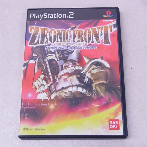 【中古ソフト】PS2│ジオニックフロント 機動戦士ガンダム0079