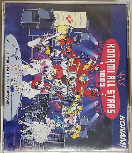 【中古CD】コナミ オールスターズ 1993 / KICA9016～8