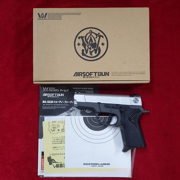 WA S&W SHORTY.40 SIDE KICK HW ツートン ガスブローバック
