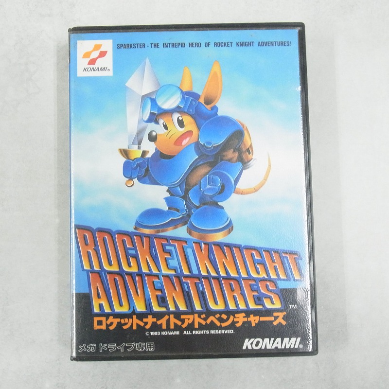 【中古ソフト】メガドライブ│ロケットナイトアドベンチャーズ