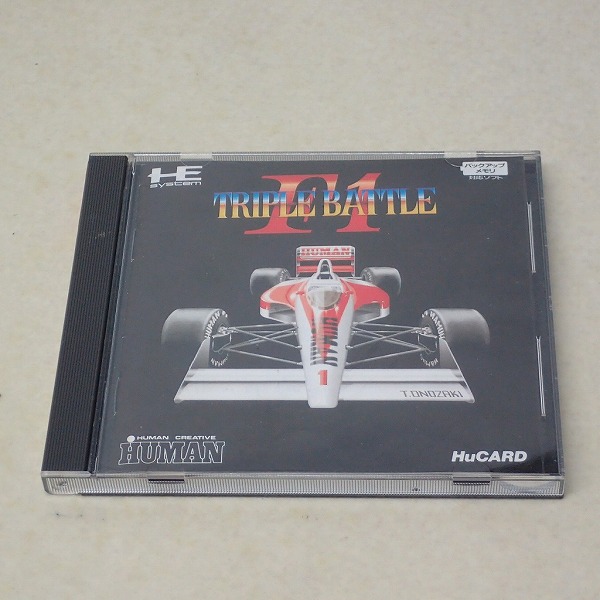 【中古ソフト】PCエンジン｜F1トリプルバトル