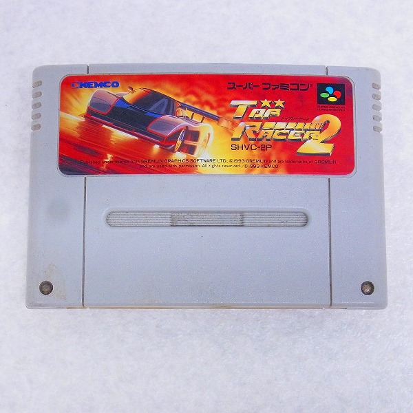 【中古ソフト】SFC｜トップレーサー2