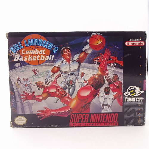 【中古ソフト】SNES｜Bill Laimbeer's Combat Basketball 海外版