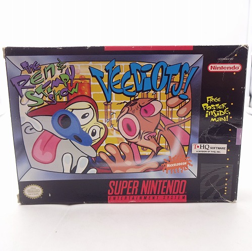 【中古ソフト】SNES｜The Ren & Stimpy Show 海外版