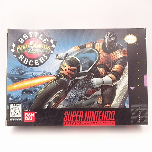 【中古ソフト】SNES｜Power Rangers Zeo Battle Racers 海外版