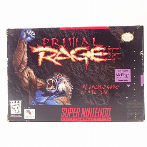 【中古ソフト】SNES｜Primal Rage 海外版