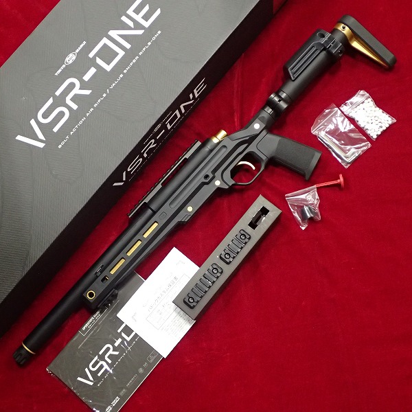 ■ 東京マルイ VSR-ONE GOLD EDITION ゴールドエディション エアーコッキングガン アキュパワーカスタム