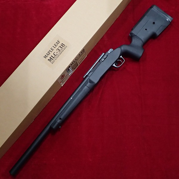 ■ MAPLE LEAF MLC-338 DX BK ボルトアクションエアーライフル