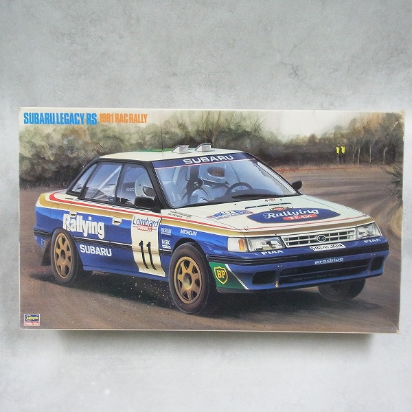 スバル レガシィ RS ''1991 RAC ラリー'' CR-7 + STUDIO27 デカール付き