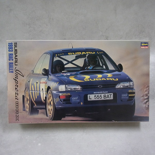 スバル インプレッサ WRC ''1993 RACラリー'' ナイトステージライト付 CR-125 + 別売デカール付き