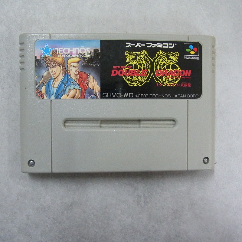 【中古ソフト】スーパーファミコン│ダブルドラゴン