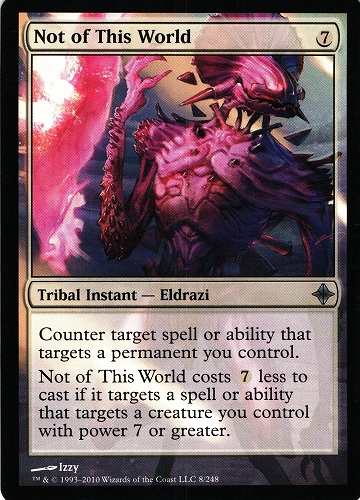 中古MTG【ROE】この世界にあらず / Not of This World《英》（MTG/マジック:ザ・ギャザリング）【管理:M0911A】