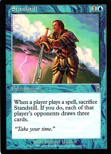 中古MTG【ODY】行き詰まり / Standstill《英》（MTG/マジック:ザ・ギャザリング）【管理:M0925A】