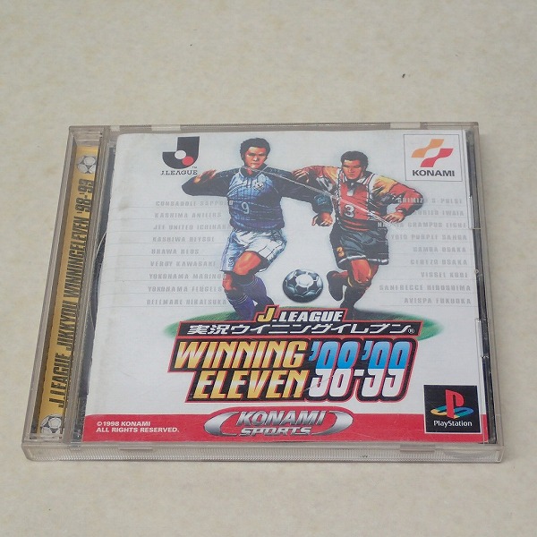【中古ソフト】PS｜Jリーグ実況ウイニングイレブン’98-’99
