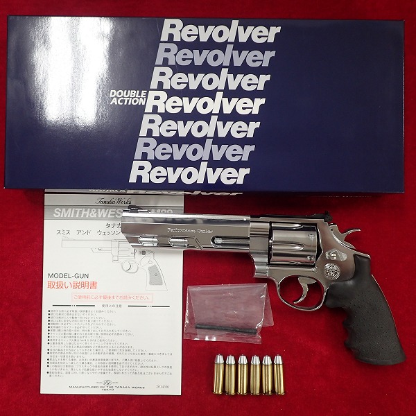 タナカ S&W M629 PC ターゲットハンター Ver.2 6インチ ステンレス モデルガン