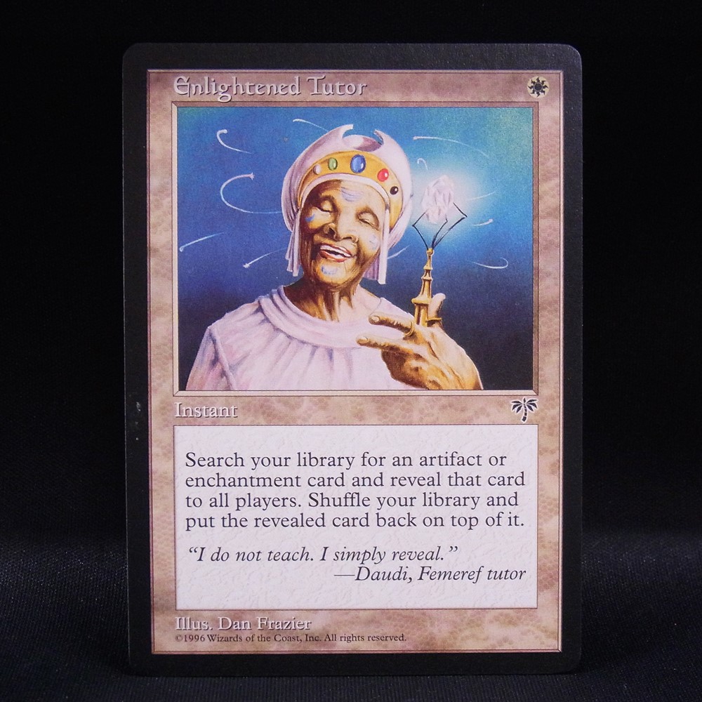 ◆【中古MTG】マジックザギャザリング│悟りの教示者/Enlightened Tutor【MIR/EN】