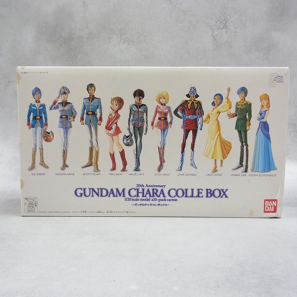 ガンダムキャラコレボックス 1/20 20th Anniversary