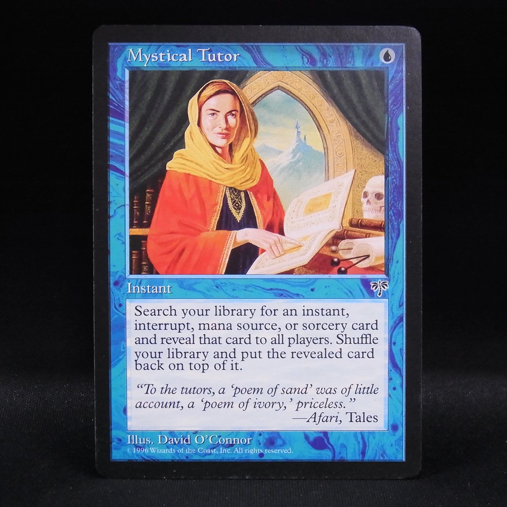 ◆【中古MTG】マジックザギャザリング│神秘の教示者/Mystical Tutor【MIR/EN】