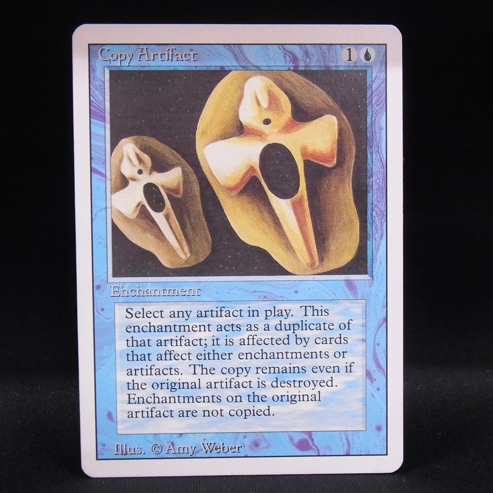◆【中古MTG】マジックザギャザリング│Copy Artifact【3ED/EN】