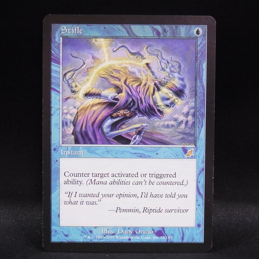 ◆【中古MTG】マジックザギャザリング│もみ消し/Stifle【SCG/EN】
