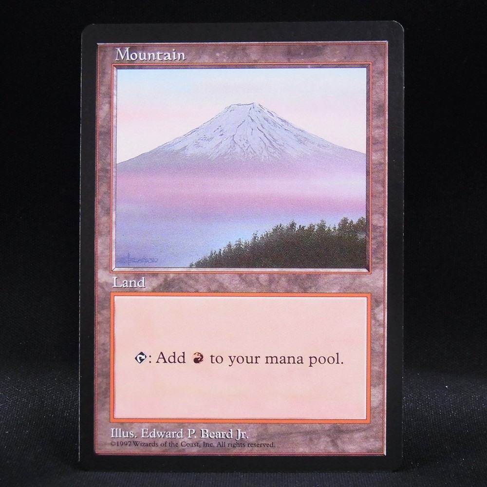 ◆【中古MTG】マジックザギャザリング│山/Mountain【APAC3プロモ/EN】