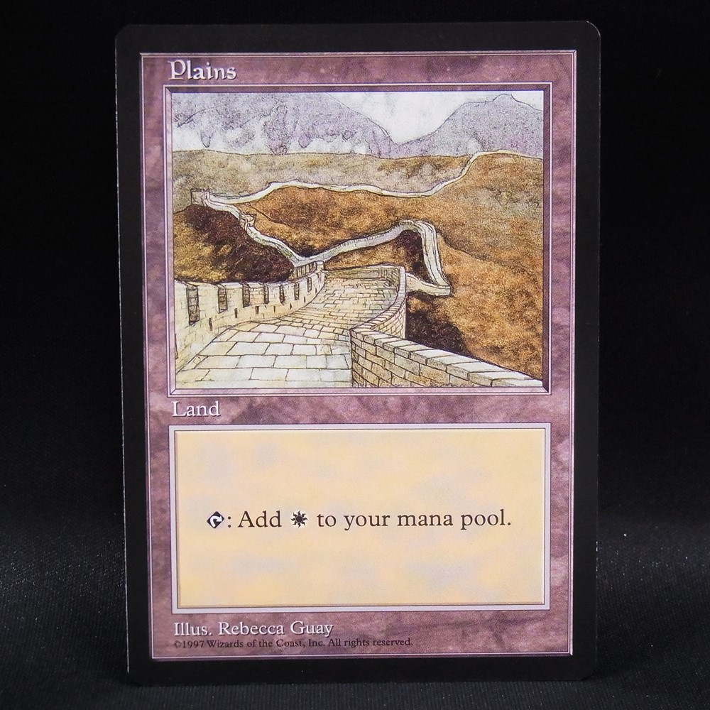 ◆【中古MTG】マジックザギャザリング│平地/Plains【APAC3プロモ/EN】