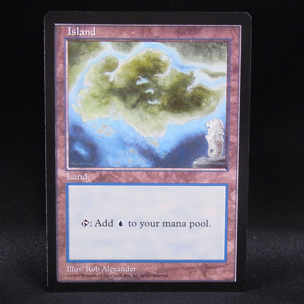 ◆【中古MTG】マジックザギャザリング│島/Island【APAC3プロモ/EN】
