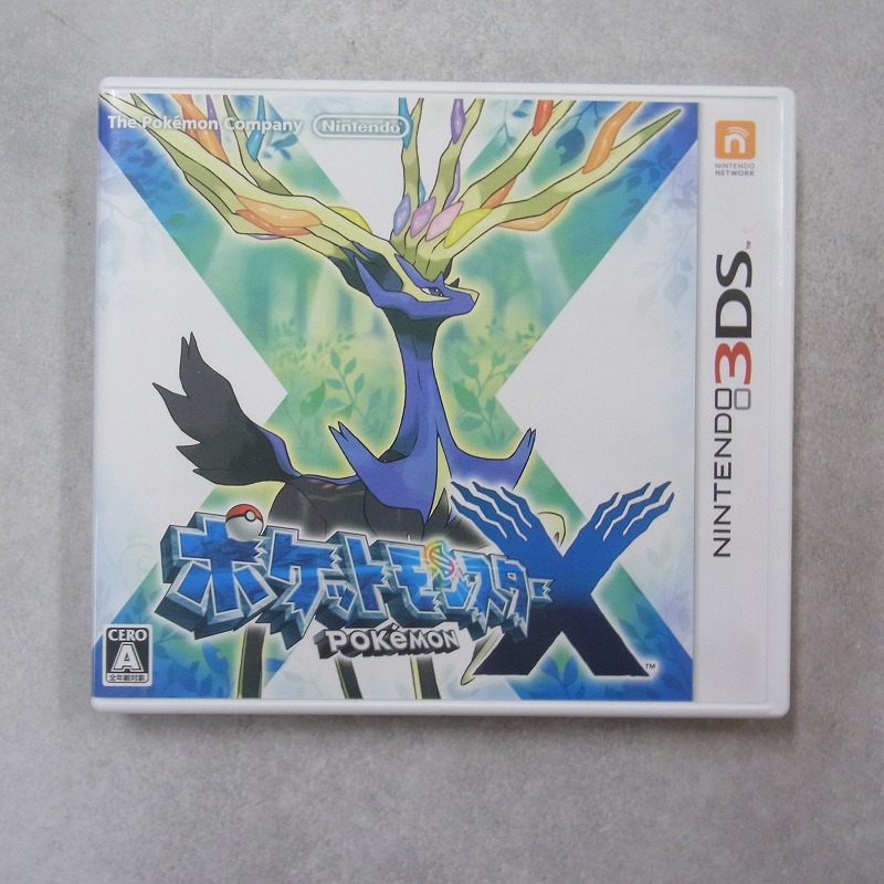 【中古ソフト】ニンテンドー 3DS│ポケットモンスターX