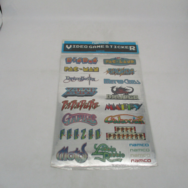 【中古グッズ】ナムコ│ナムコゲームシリーズロゴステッカー