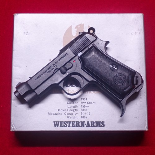 WA モデルガン ベレッタ M1934 塗装品 [くれいも屋：I0A739]