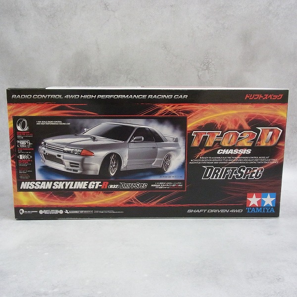 タミヤ 1/10 RC NISSAN スカイライン GT-R (R32) (TT-02Dシャーシ) ドリフトスペック 58651