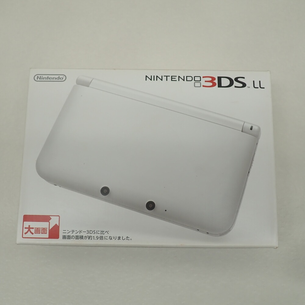 【中古ハード】 3DS│Nintendo 3DS LL SPR-001 ホワイト 本体