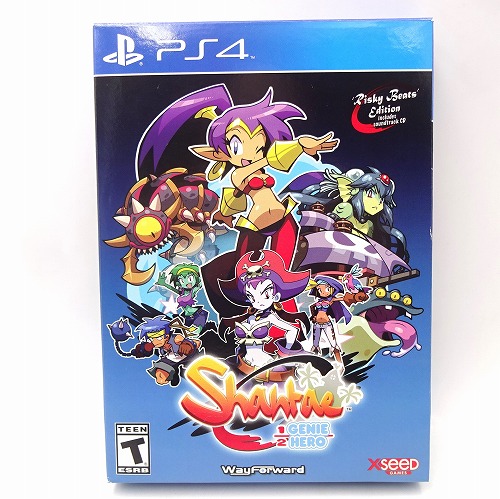 【中古ソフト】PS4｜SHANTAE 1/2 GENIE HERO 海外版