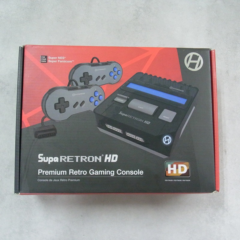 【中古ハード】 Hyperkin Suparetron HD(ブラック)