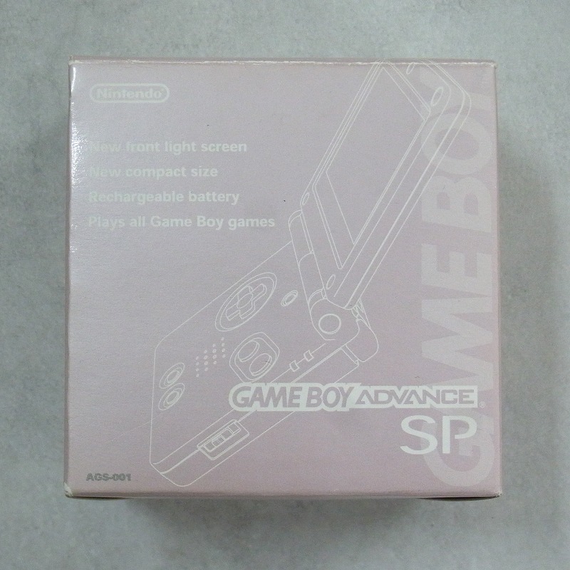 【中古ハード】 ゲームボーイアドバンスSP│パールピンク