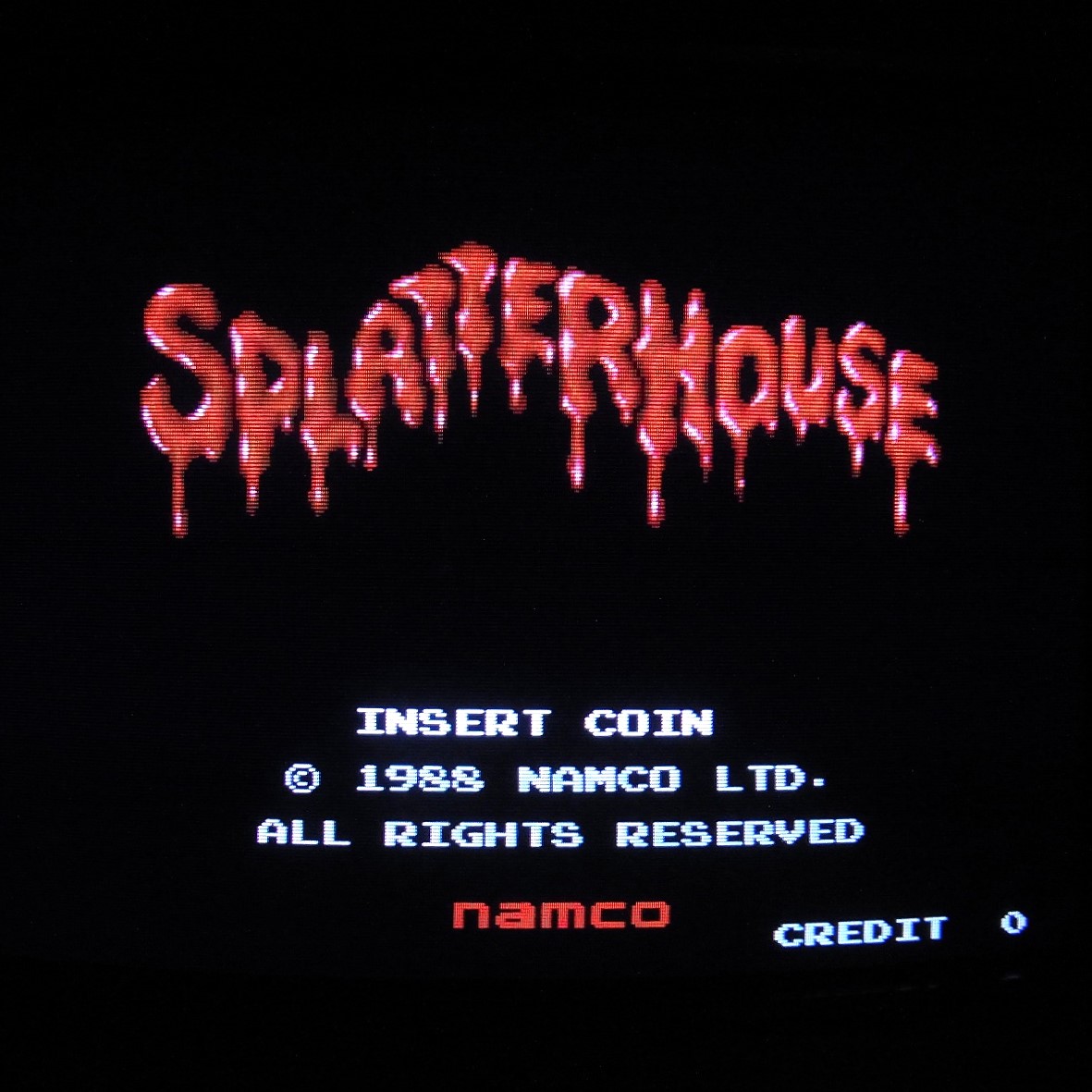 【中古アーケード基板】ナムコ/NAMCO スプラッターハウス SPLATTER HOUSE システムI