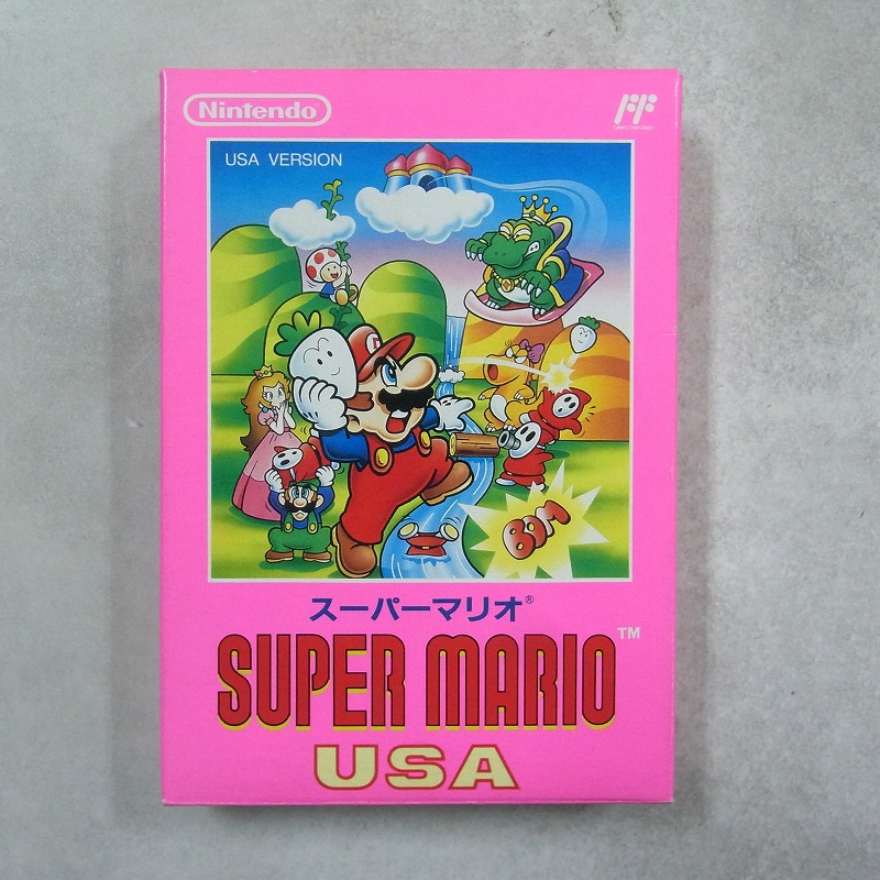 【中古ソフト】ファミコン│スーパーマリオUSA 箱付
