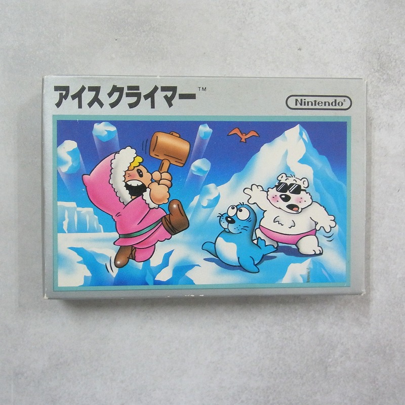 【中古ソフト】ファミコン│アイスクライマー 箱付