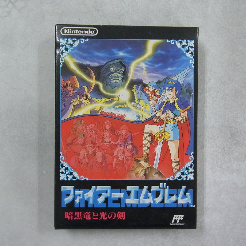【中古ソフト】ファミコン│ファイアーエムブレム 暗黒竜と光の剣 箱付