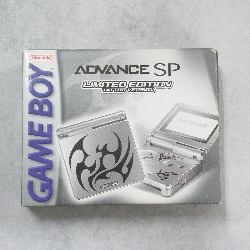 【中古ハード】 GAME BOY ADVANCE│SP LIMITED EDITION TATTOO VERSION / 北米版 / 修理品