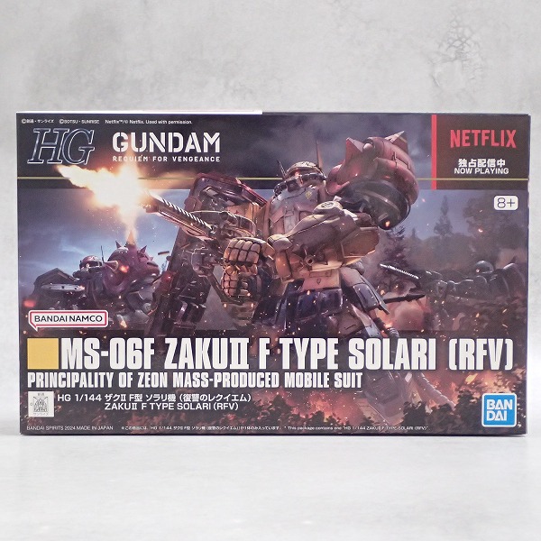 HG 1/144 ザクII F型 ソラリ機 (復讐のレクイエム)