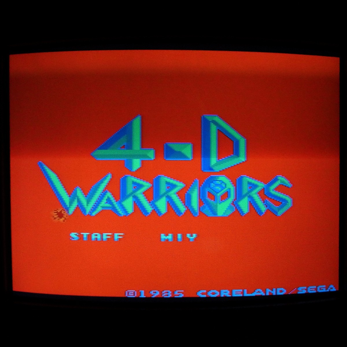【中古アーケード基板】コアランド/セガ 4-Dウォーリアーズ WARRIORS CORELAND SEGA おまけハーネス付