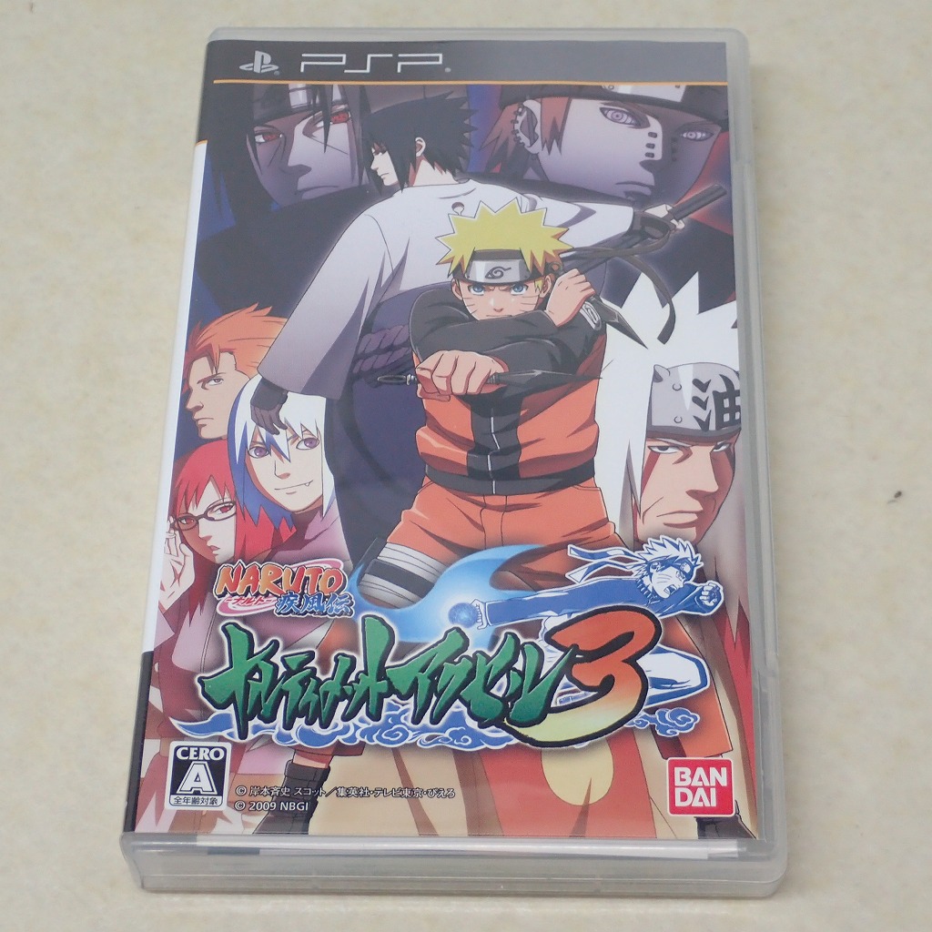【中古ソフト】 PSP | ナルト 疾風伝 ナルティメットアクセル3 NARUTO