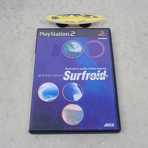 【中古ソフト】PS2｜サーフロイド エックスボードサーフィン付