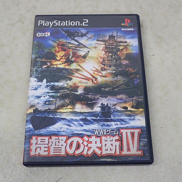 【中古ソフト】PS2｜提督の決断IV