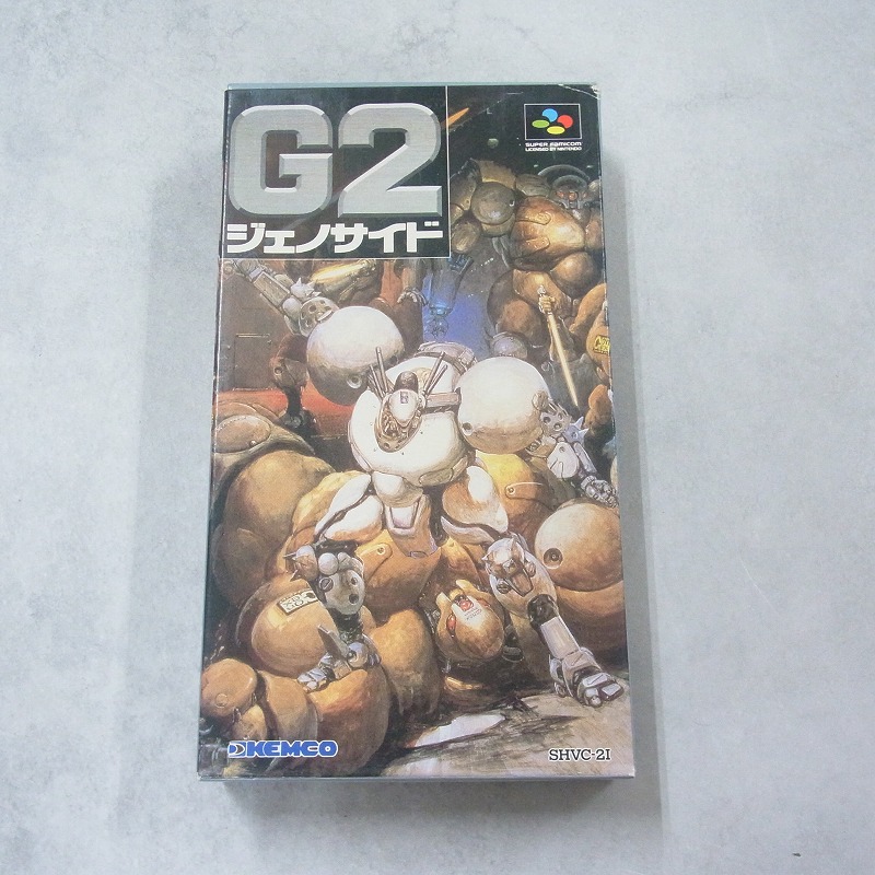 【中古ソフト】スーパーファミコン│G2 ジェノサイド  箱付
