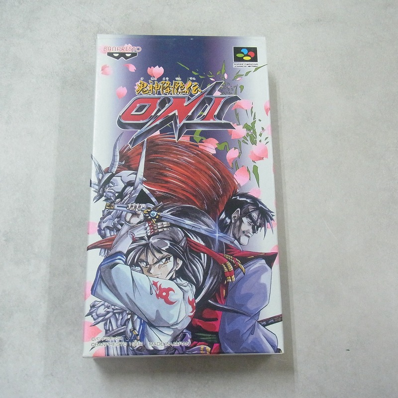 【中古ソフト】スーパーファミコン│鬼神降臨伝ONI  箱付