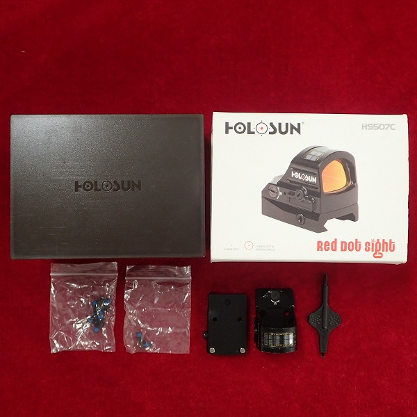 実物 HOLOSUN HS507C V2 ダットサイト